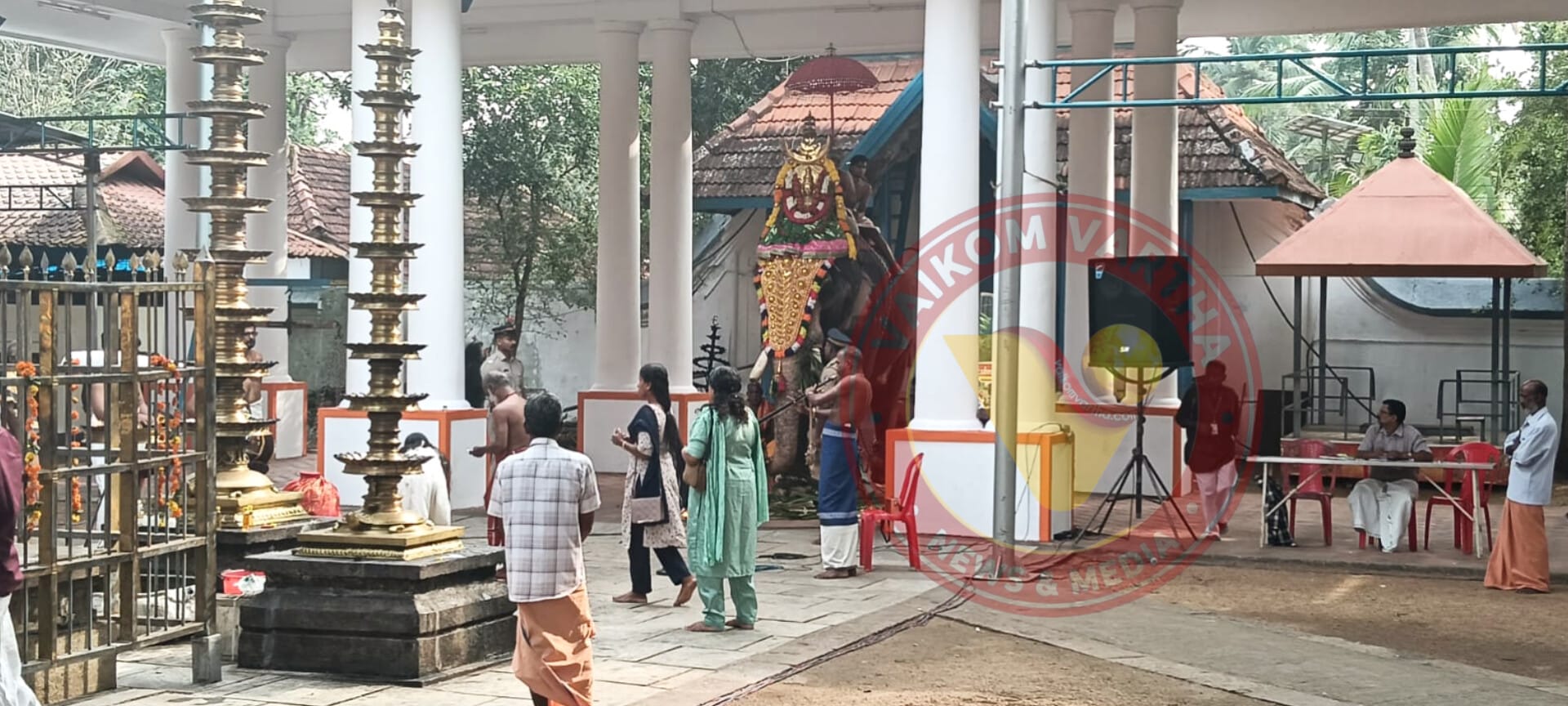 ഉദയനാപുരം ക്ഷേത്രത്തിൽ നാളെ