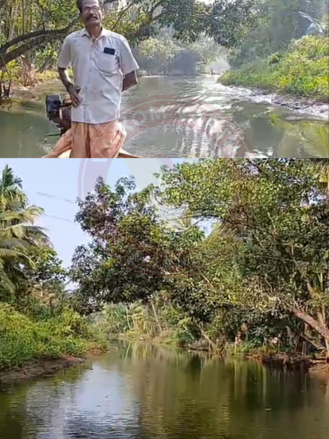 പുഴയുടെ രക്ഷകനായി അനിൽ കുമാർ