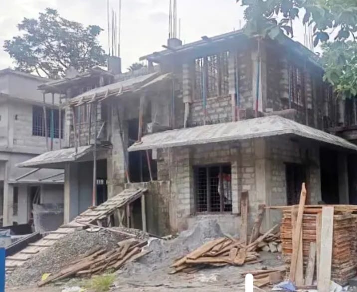 ചെമ്മനത്തുകരയിൽ സ്മാർട് കൃഷിഭവൻ നിർമാണം  പുരോഗമിക്കുന്നു