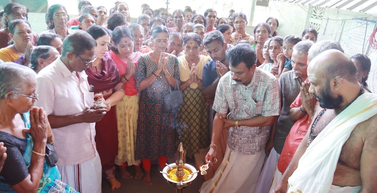ഗുരുദേവ ക്ഷേത്ര നിര്‍മാണത്തിന് നിധി സമാഹരണം നടത്തി