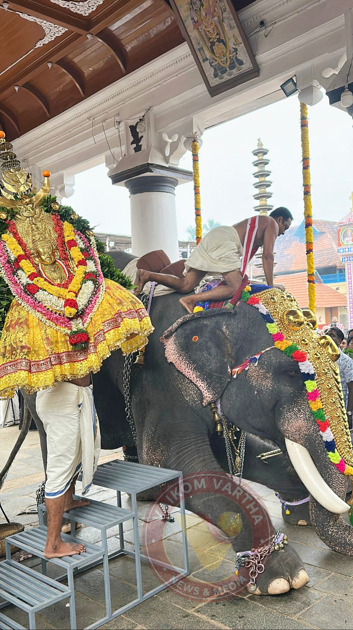ആനപ്പുറത്ത്‌ കയറാൻ ചവിട്ടുപടികൾ