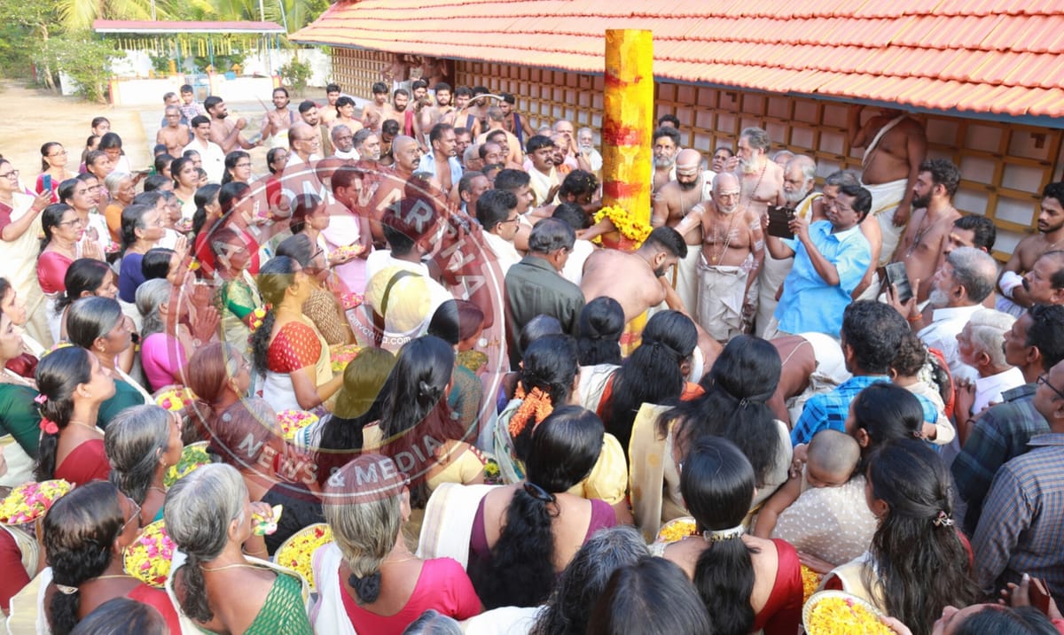 ദേശഗുരുതിക്ക് കാൽനാട്ടി