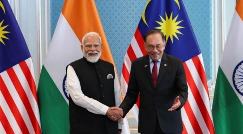 ഇന്ത്യ-മലേഷ്യ സഹകരണത്തിന് 10 കരാറുകൾ