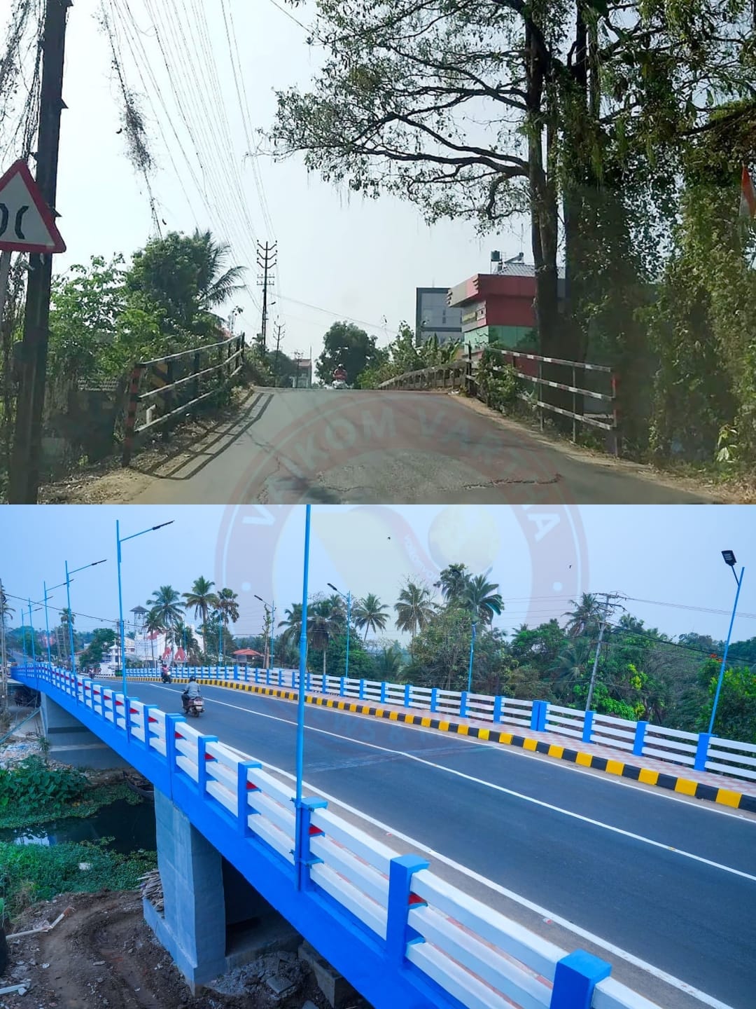 കോണത്താറ്റ് പാലത്തിന്റെ ഉദ്ഘാടനം വെള്ളിയാഴ്ച