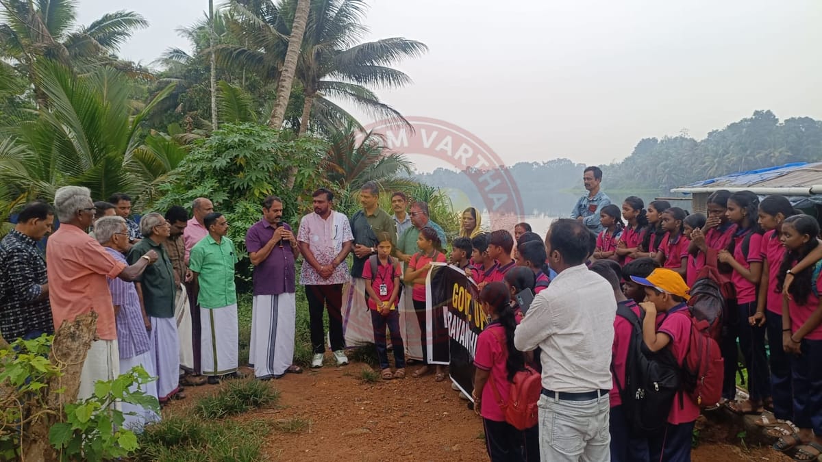 പുഴയറിവുകൾ കോർത്തിണക്കി കുട്ടികളുടെ ജലപഠന യാത്ര