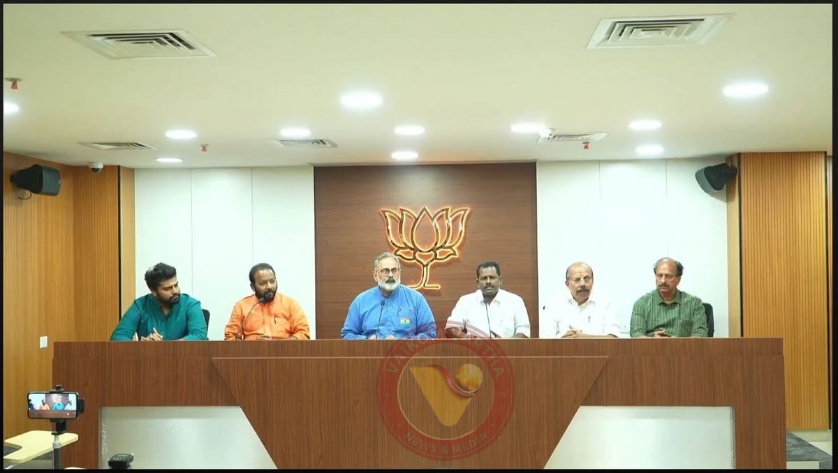 സി.പി.ഐ വിട്ട് കെ. അജിത്ത് ബി.ജെ.പിയിൽ