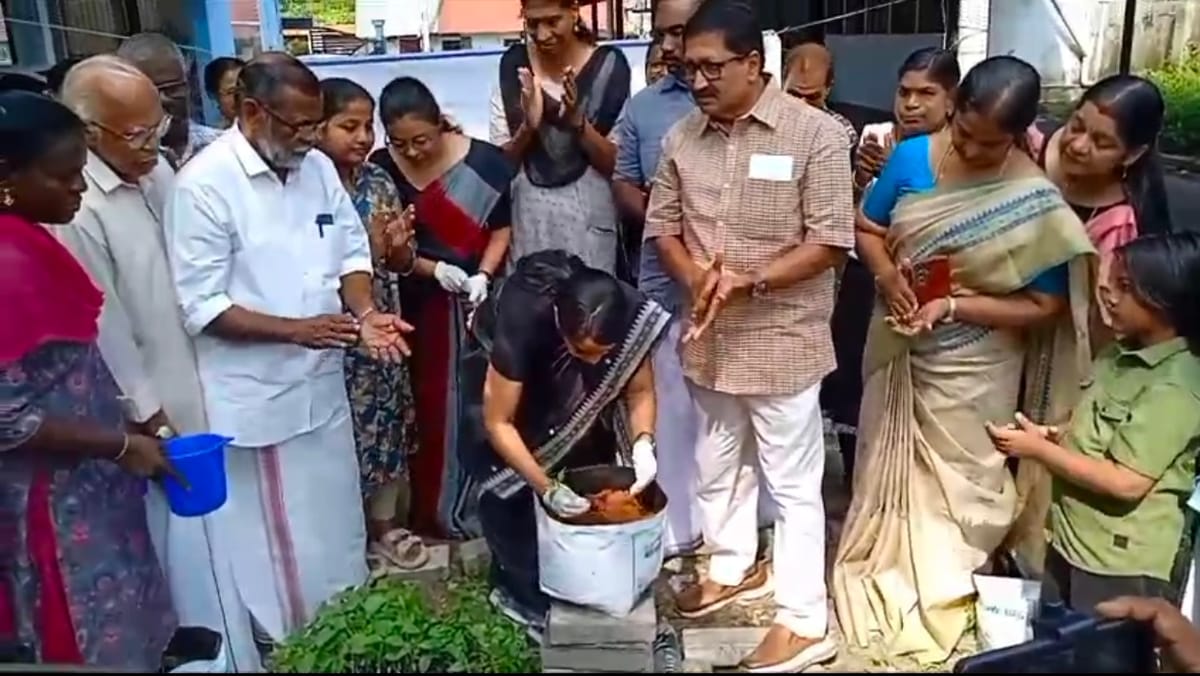 കോടതിവളപ്പിൽ പച്ചക്കറി കൃഷിക്ക് തുടക്കമായി