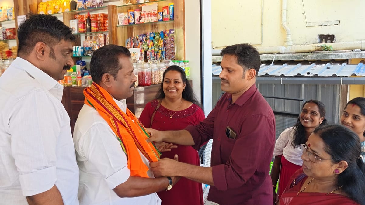 പ്രചാരണ പ്രവർത്തനങ്ങൾ ശക്തമാക്കി കെ. അജിത്ത്