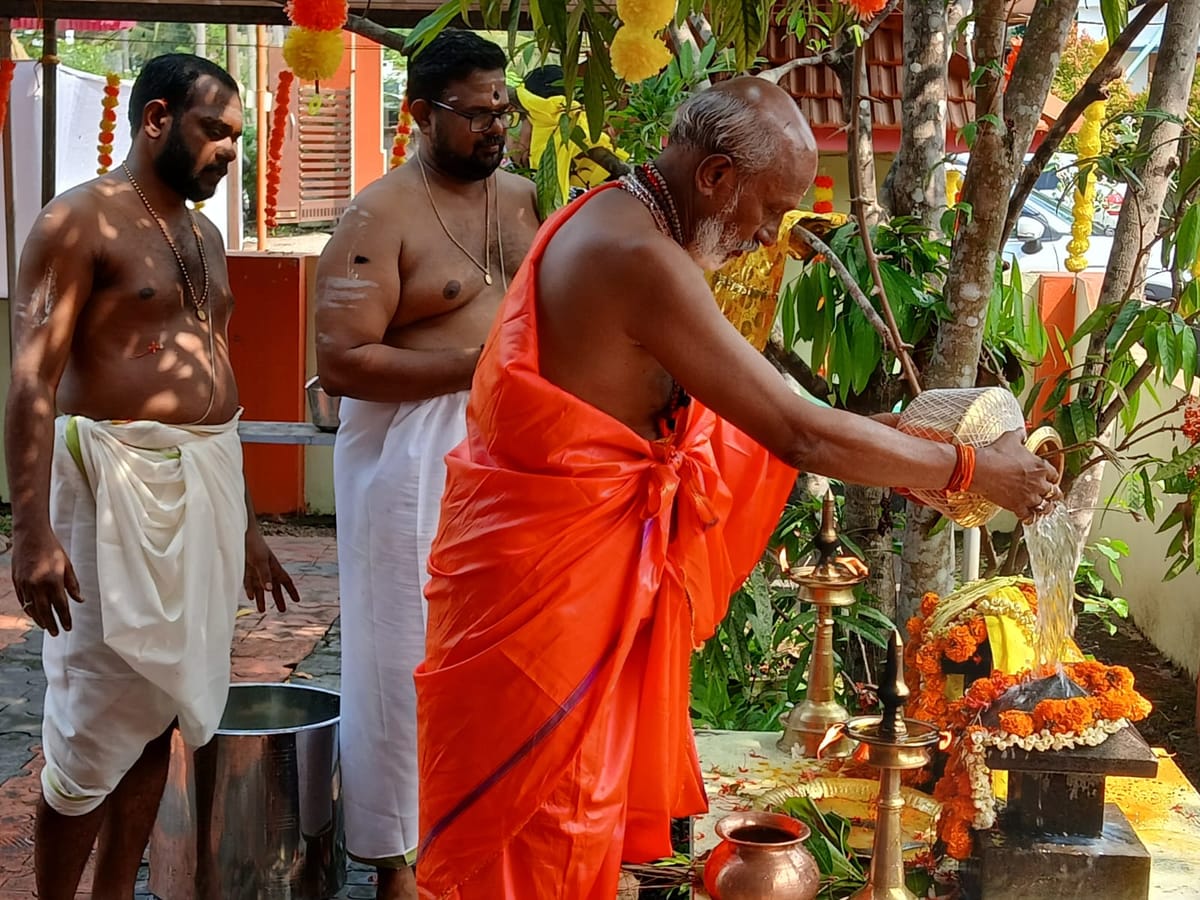 പ്രതിഷ്ഠാ വാർഷിക കലശപൂജ
