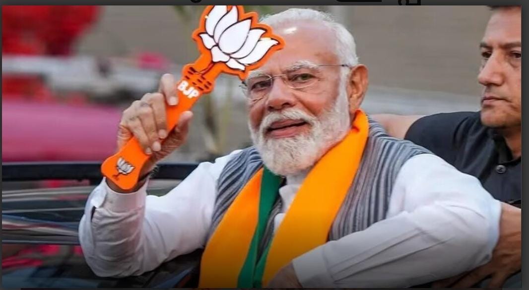 ആവേശമായി പ്രധാനമന്ത്രി നരേന്ദ്ര മോദി