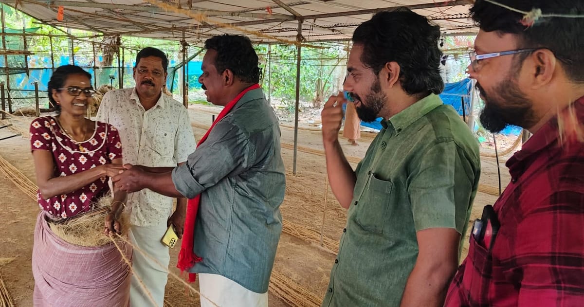 എൽ.ഡി.എഫ് സ്ഥാനാർത്ഥി പി. പ്രദീപിൻ്റെ നാലാം ഘട്ട പര്യടനം