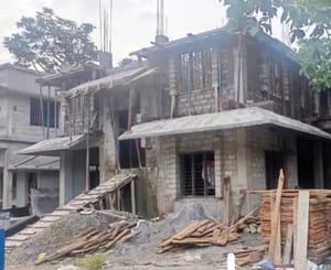 ചെമ്മനത്തുകരയിൽ സ്മാർട് കൃഷിഭവൻ നിർമാണം  പുരോഗമിക്കുന്നു