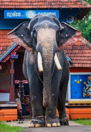 കൊമ്പൻ കിരൺനാരായൺ കുട്ടി ചരിഞ്ഞു: മടങ്ങിയത് ഈരാറ്റുപേട്ട അയ്യപ്പന് പിന്നാലെ
