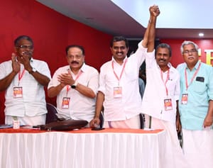 അഡ്വ. വി.കെ. സന്തോഷ് കുമാർ സി.പി.ഐ. കോട്ടയം ജില്ലാ സെക്രട്ടറി