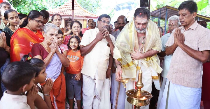 മൂത്തേടുത്തുകാവ് മഴുവഞ്ചേരി ക്ഷേത്രത്തിൽ പഞ്ചദിന ശിവപുരാണ സത്രം