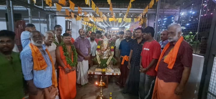 ഗണേശവിഗ്രഹ നിമജ്ജനം ഭക്തിസാന്ദ്രമായി