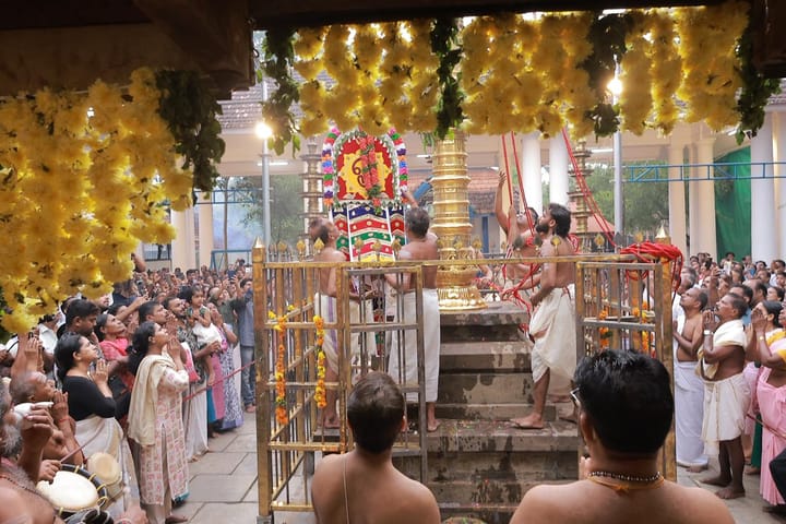 ഉദയനാപുരം സുബ്രഹ്മണ്യസ്വാമി ക്ഷേത്രത്തിൽ തൃക്കാർത്തിക കൊടിയേറി