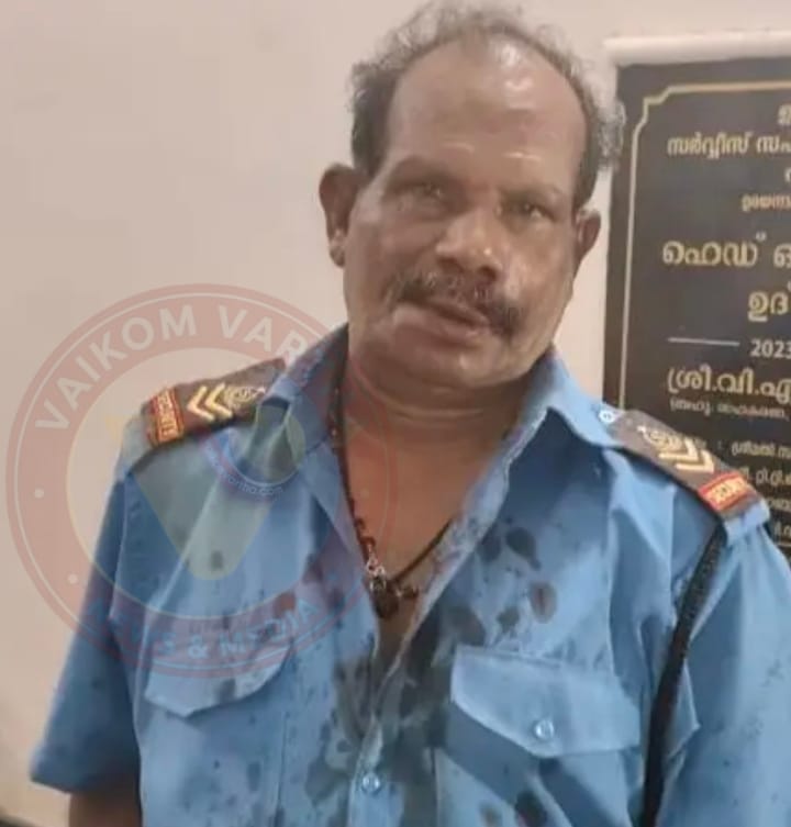 സഹകരണ ബാങ്കിൽ ആക്രമണം: നൈറ്റ് വാച്ച്മാന് പരിക്ക്