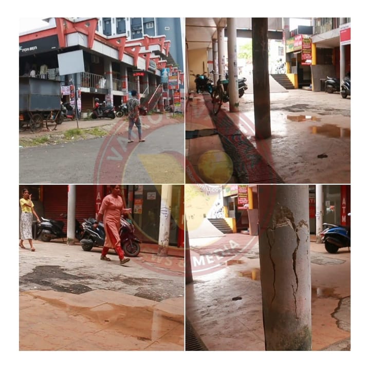 നഗരസഭയുടെ കെട്ടിടം അറ്റകുറ്റപ്പണി ഇല്ലാതെ നശിക്കുന്നു