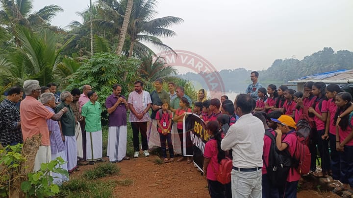 പുഴയറിവുകൾ കോർത്തിണക്കി കുട്ടികളുടെ ജലപഠന യാത്ര