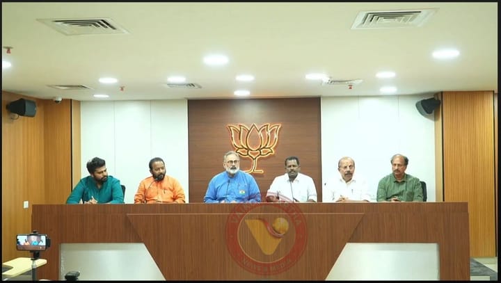 സി.പി.ഐ വിട്ട് കെ. അജിത്ത് ബി.ജെ.പിയിൽ