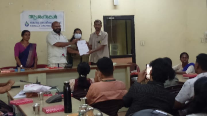 ഉദയനാപുരം പഞ്ചായത്ത് ജലബജറ്റ് പ്രകാശനം ചെയ്തു