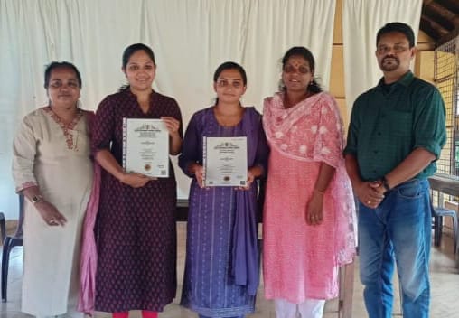 യോഗയിൽ വിജയികളായവർക്ക് സർട്ടിഫിക്കറ്റ് വിതരണം ചെയ്തു