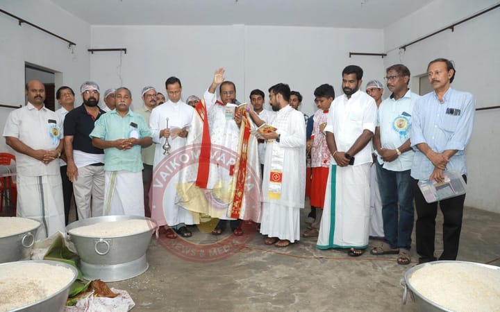 തലയോലപ്പറമ്പ് സെന്റ്‌ ജോർജ് പള്ളിയിൽ ഊട്ടു നേർച്ച നടത്തി