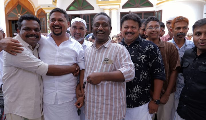 ഈദ് ആശംസകളുമായി പി. പ്രദീപ്