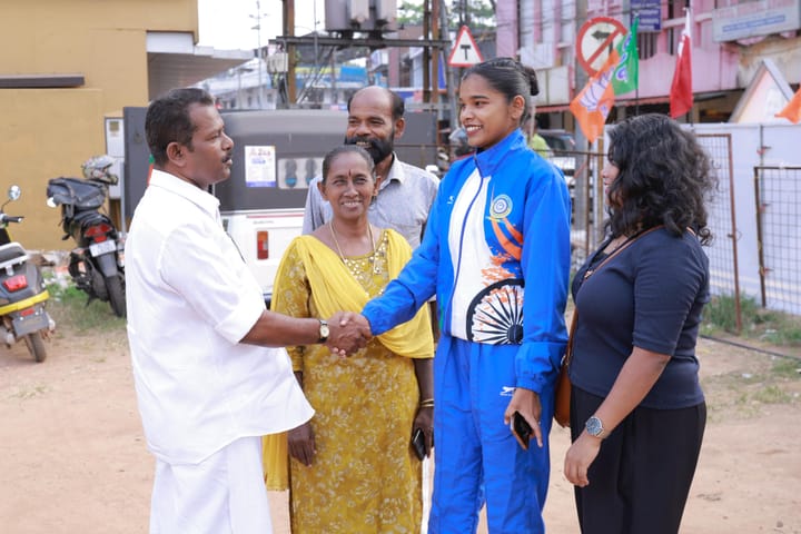 കെ. അജിത്തിൻ്റെ പര്യടനം തലയോലപ്പറമ്പ് കോരിക്കലിൽ