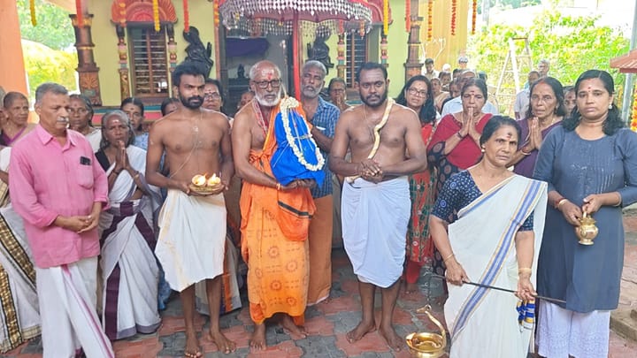 മൂലവിഗ്രഹ പ്രതിഷ്ഠാ കലശം