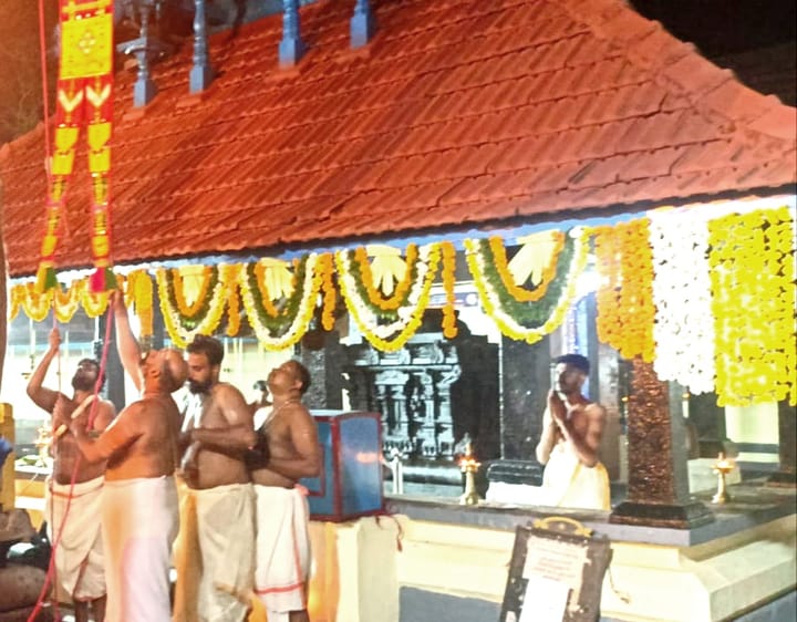 തിരുമണി വെങ്കിടപുരം ശ്രീരാമസ്വാമി ക്ഷേത്തിലെ ഉത്സവത്തിന് കൊടിയേറി