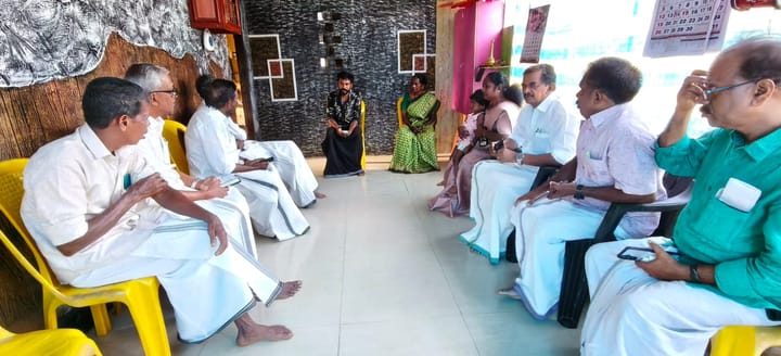 ചെല്ലപ്പൻ്റെ മരണം: സമഗ്ര അന്വേഷണം വേണം: സി.പി.ഐ നേതാക്കൾ മക്കൻ  ചെല്ലപ്പൻ്റെ കുടുംബത്തെ സന്ദർശിച്ചു